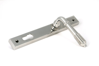 Reeded Slimline Lever Espag. Lock Set by From The Anvil