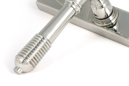 Reeded Slimline Lever Espag. Lock Set by From The Anvil