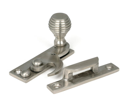 From The Anvil's Satin Marine SS (316) Beehive Sash Hook Fastener