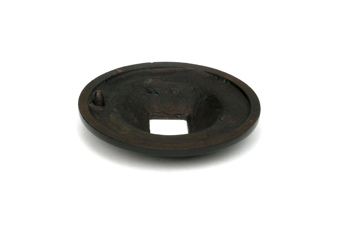 Round Centre Door Knob by From The Anvil