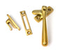 From The Anvil's Polished Brass Locking Newbury Fastener
