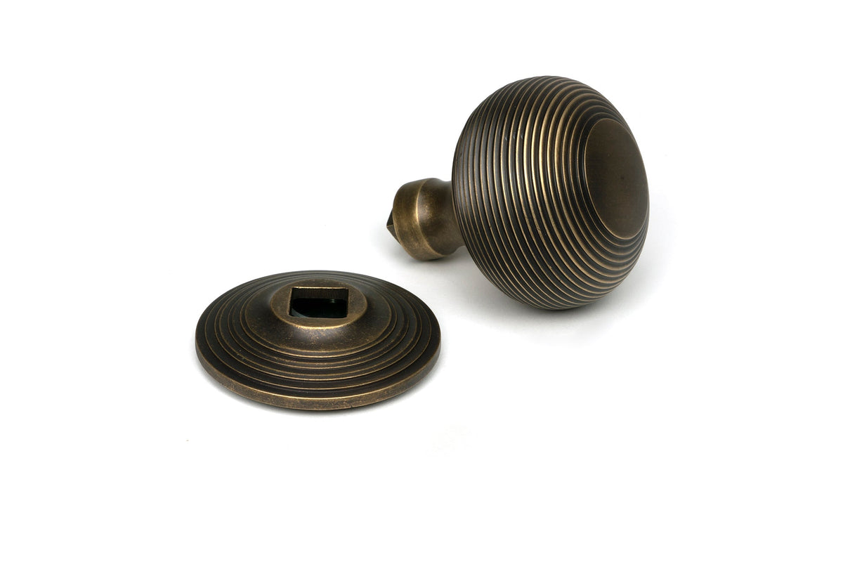 Beehive Centre Door Knob by From The Anvil