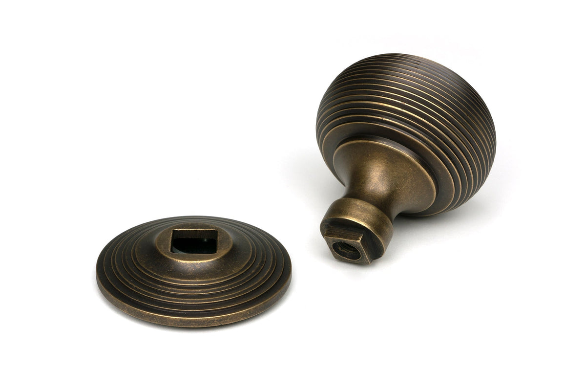 Beehive Centre Door Knob by From The Anvil