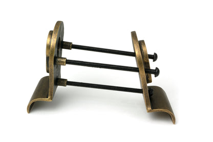 50mm Euro Door Pull (Back to Back Fixings) by From The Anvil