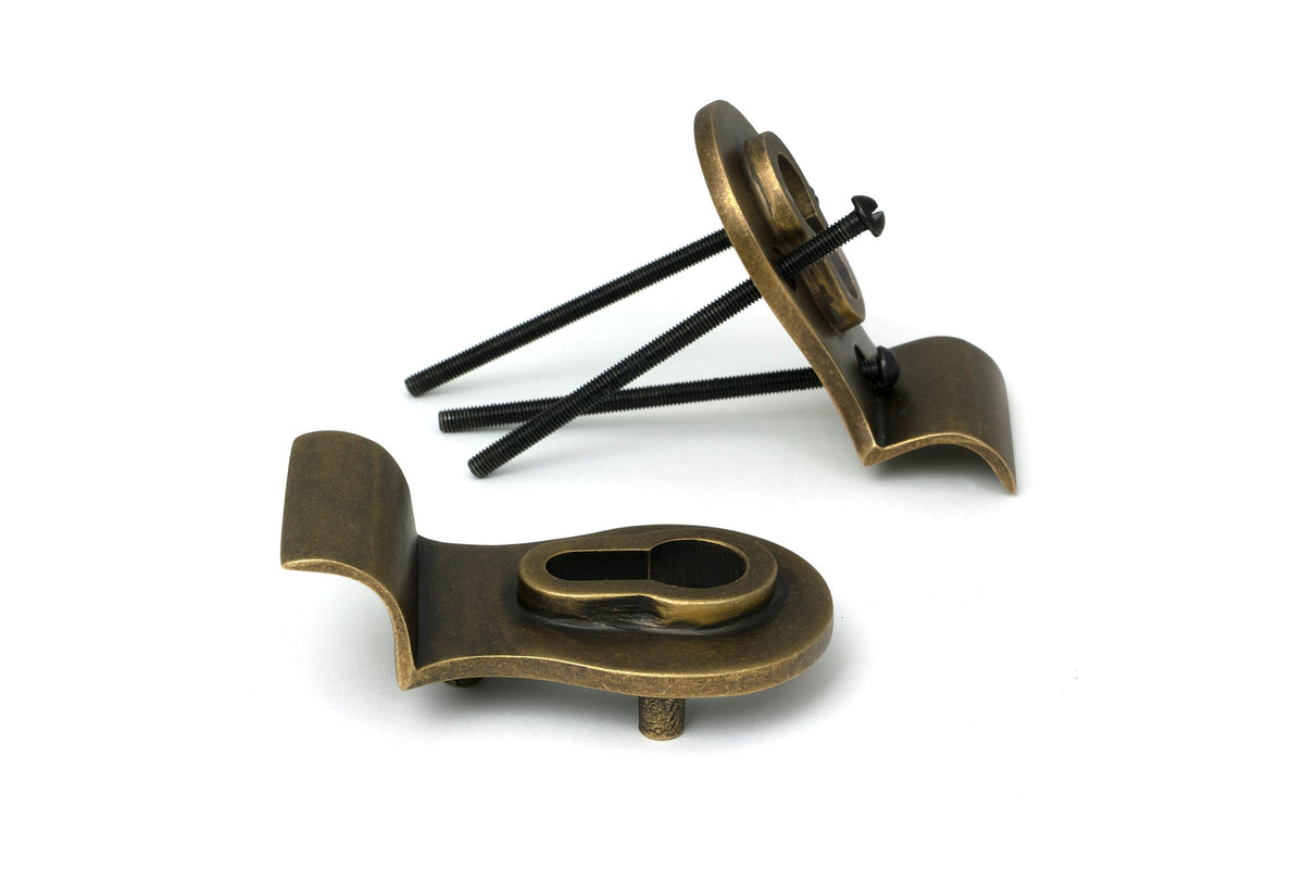 50mm Euro Door Pull (Back to Back Fixings) by From The Anvil