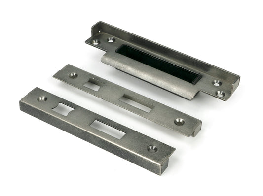 From The Anvil's Pewter Patina ½" Rebate Kit for Sash Lock