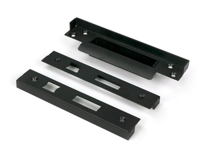 From The Anvil's Aged Bronze ½" Rebate Kit for Sash Lock