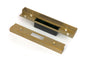 From The Anvil's Satin Brass ½" Rebate Kit for Dead Lock