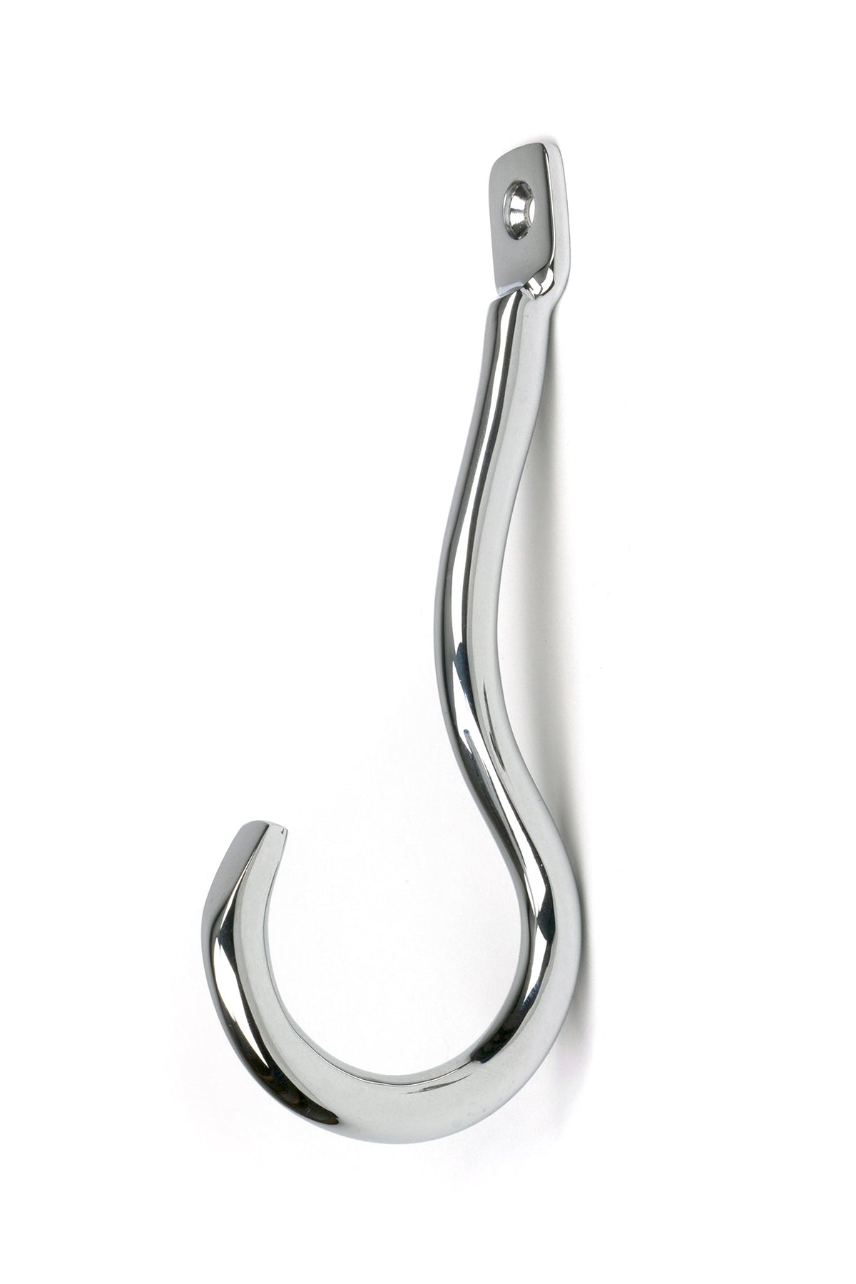 From The Anvil's Polished Chrome Anchor Coat Hook