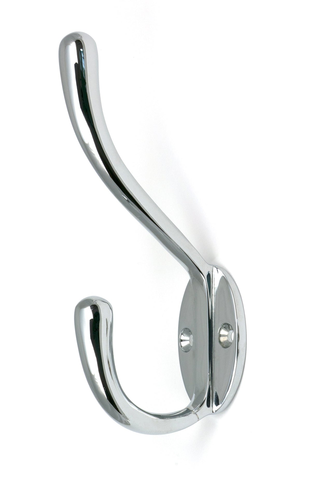 From The Anvil's Polished Chrome Newbury Hat & Coat Hook