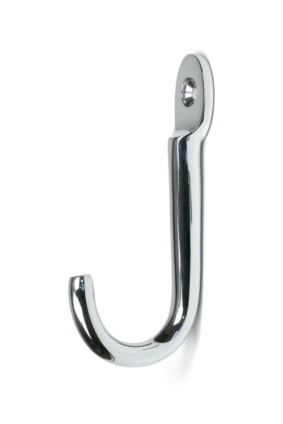 From The Anvil's Polished Chrome Traditional Coat Hook