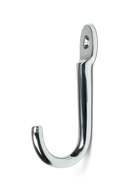 From The Anvil's Polished Chrome Traditional Coat Hook