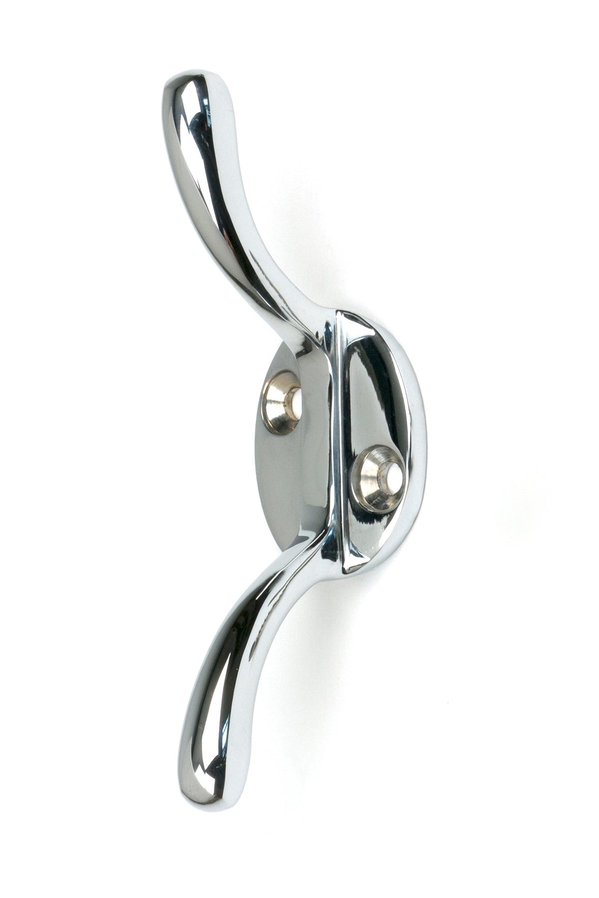 From The Anvil's Polished Chrome Newbury Cleat Hook