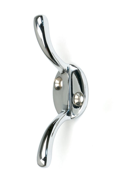 From The Anvil's Polished Chrome Newbury Cleat Hook