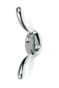 From The Anvil's Polished Chrome Newbury Cleat Hook