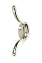 From The Anvil's Polished Nickel Newbury Cleat Hook