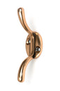 From The Anvil's Polished Bronze Newbury Cleat Hook