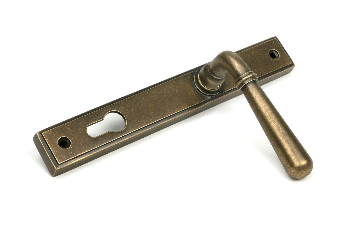 Newbury Slimline Lever Espag. Lock Set by From The Anvil