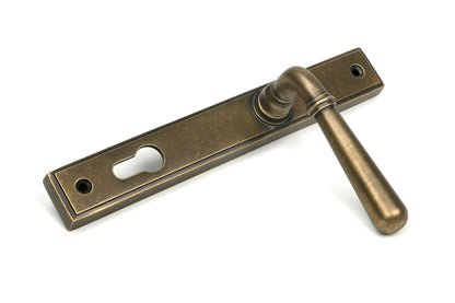 Newbury Slimline Lever Espag. Lock Set by From The Anvil