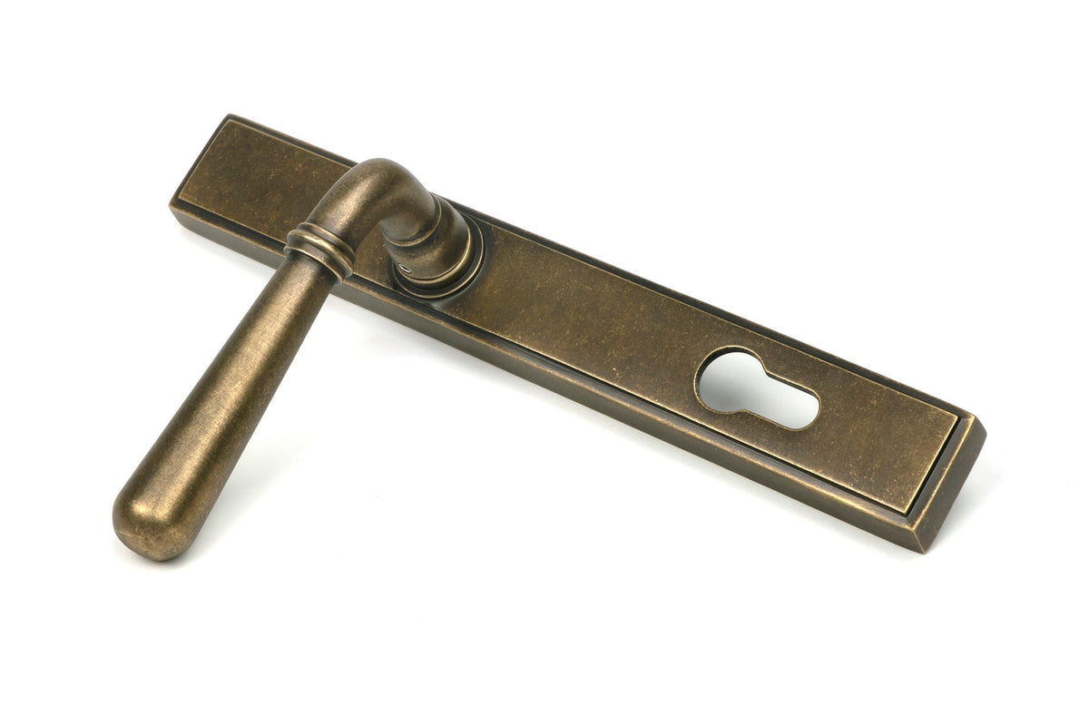 Newbury Slimline Lever Espag. Lock Set by From The Anvil