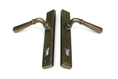 Newbury Slimline Lever Espag. Lock Set by From The Anvil