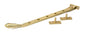 From The Anvil's Satin Brass Reeded Stay
