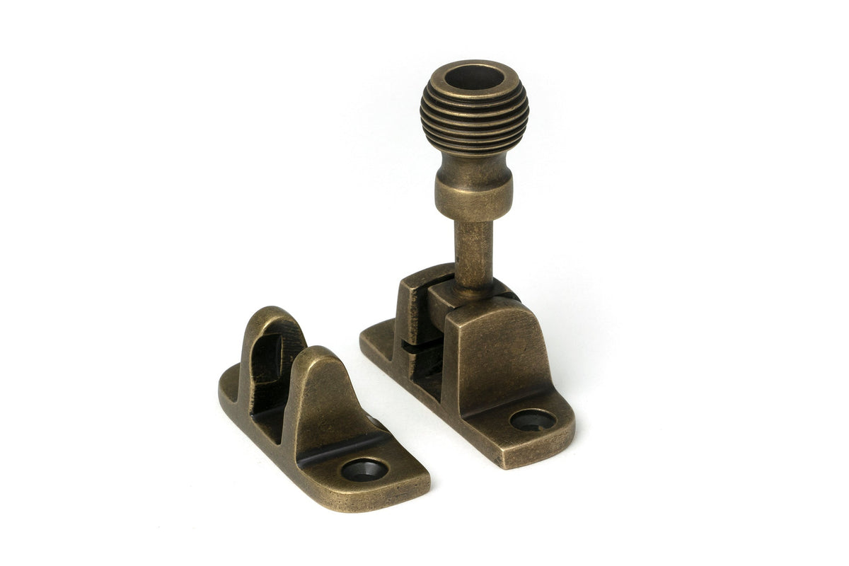 From The Anvil's Burnished Brass Beehive Brighton Fastener