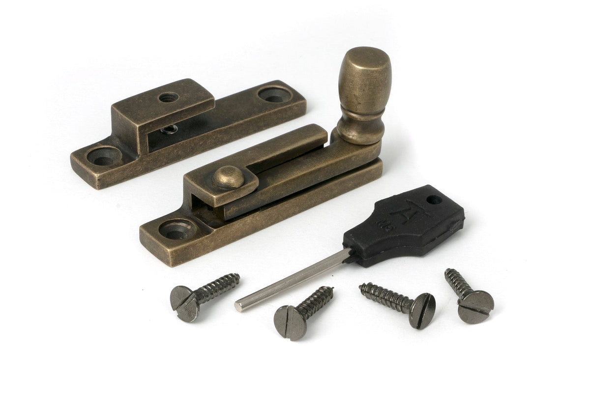 Mushroom Quadrant Fastener - Narrow by From The Anvil