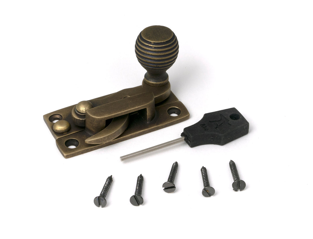 Beehive Sash Hook Fastener by From The Anvil