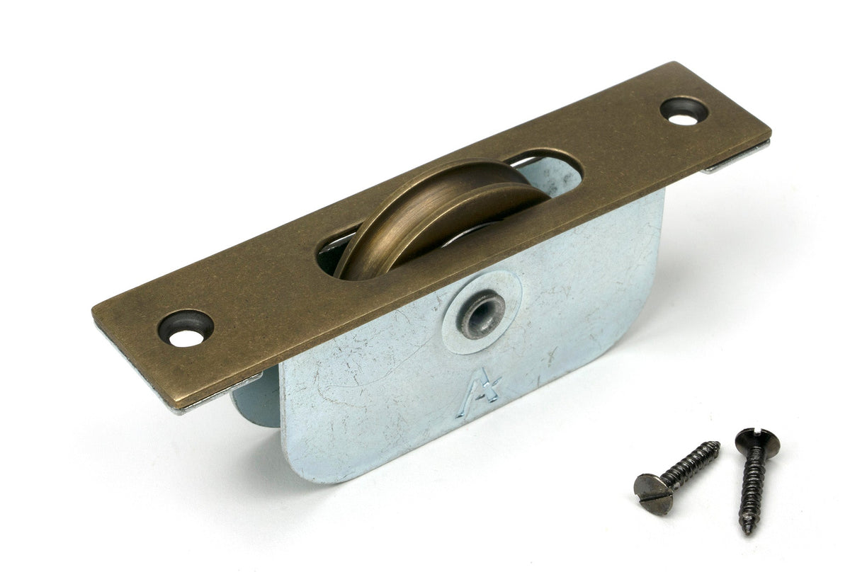 Square Ended Sash Pulley 75kg by From The Anvil