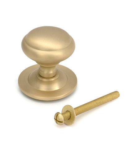 Round Centre Door Knob by From The Anvil