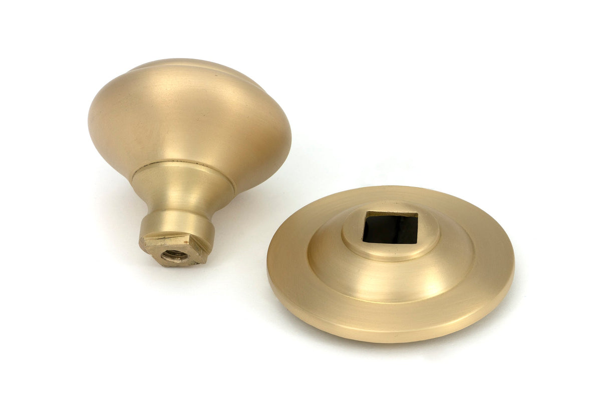 Round Centre Door Knob by From The Anvil