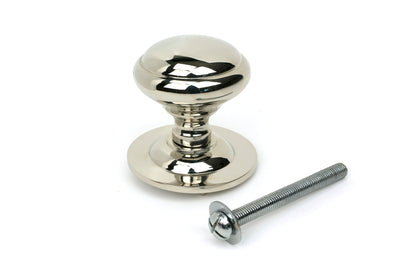 Round Centre Door Knob by From The Anvil
