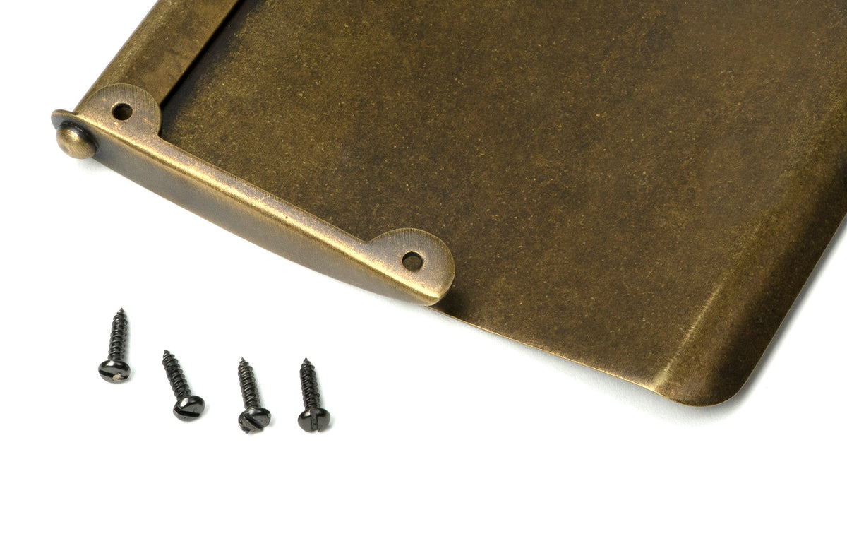 Letter Plate Cover by From The Anvil
