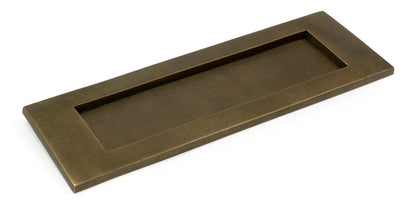 From The Anvil's Burnished Brass Letter Plate