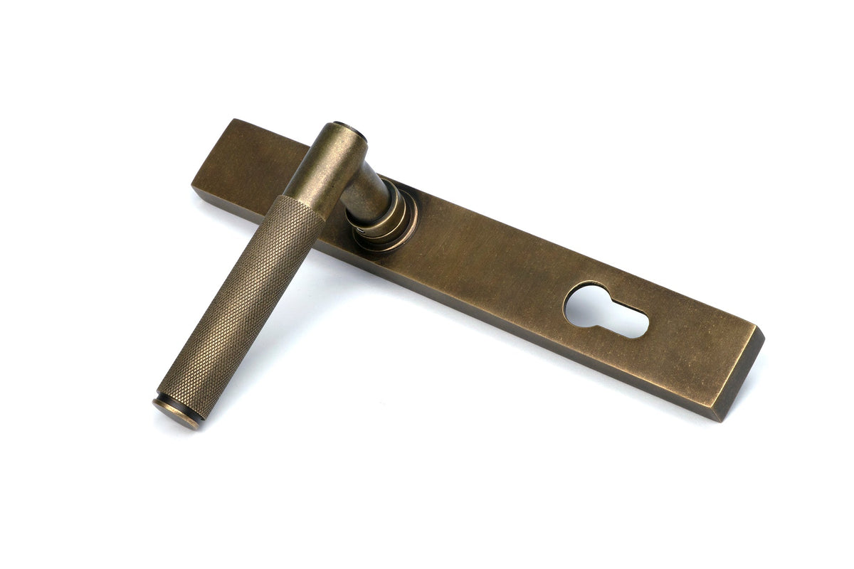 Brompton Slimline Lever Espag. Lock Set by From The Anvil