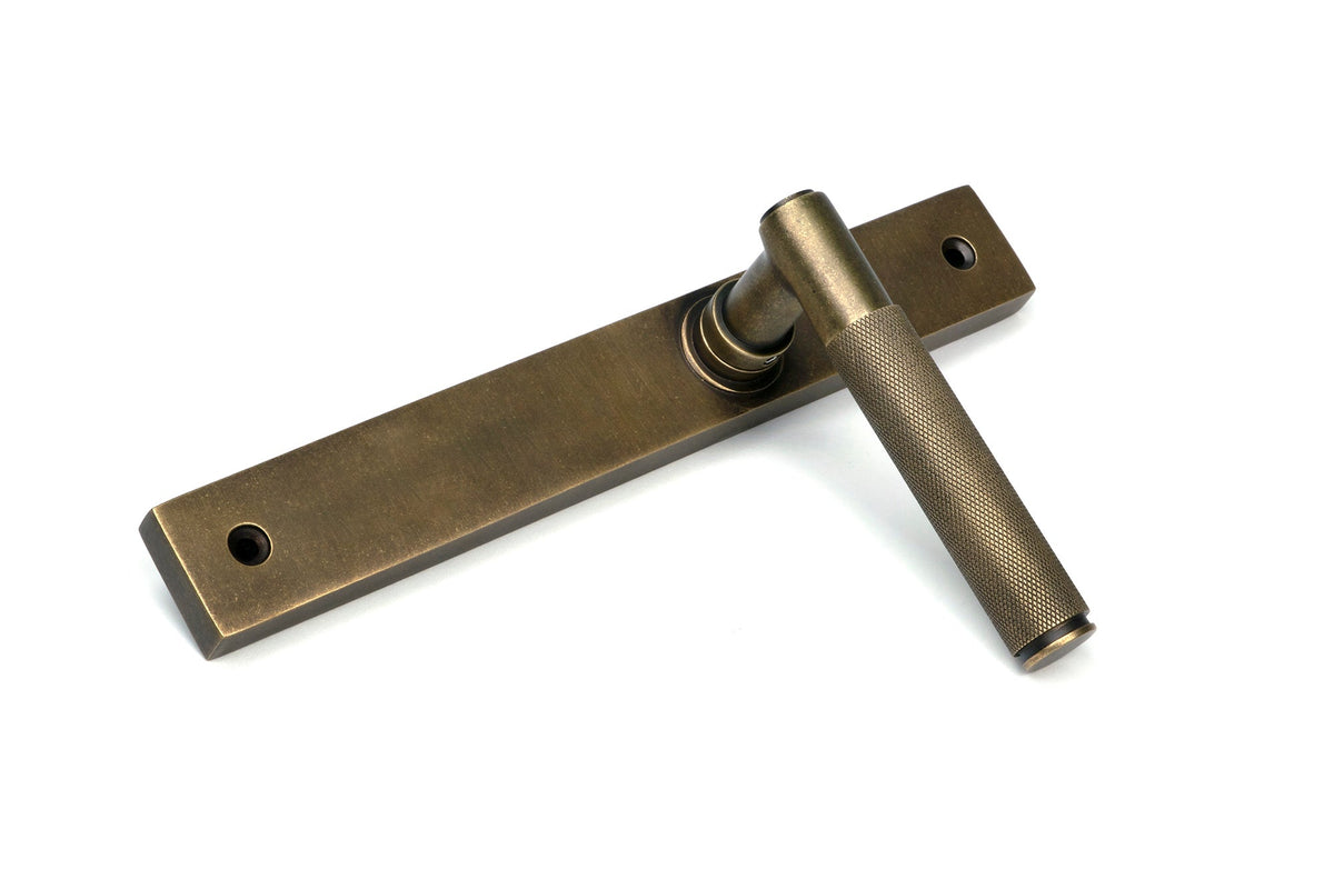 Brompton Slimline Lever Espag. Latch Set by From The Anvil
