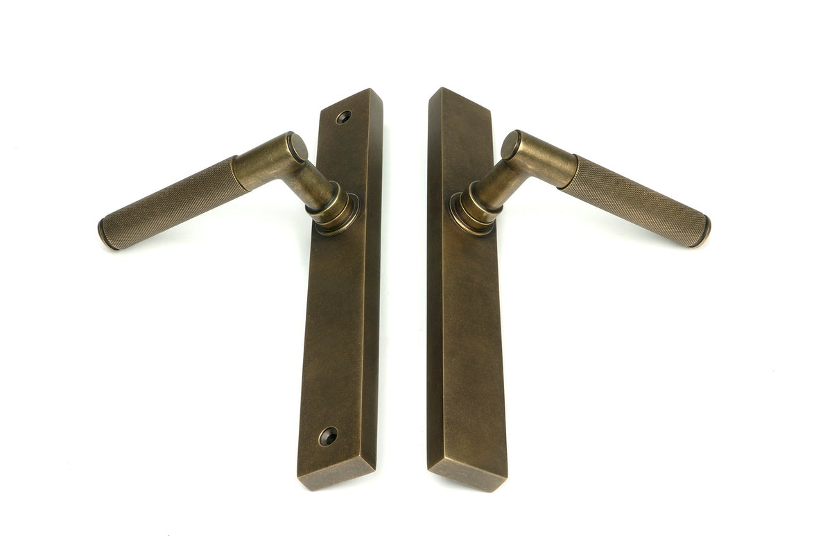 Brompton Slimline Lever Espag. Latch Set by From The Anvil