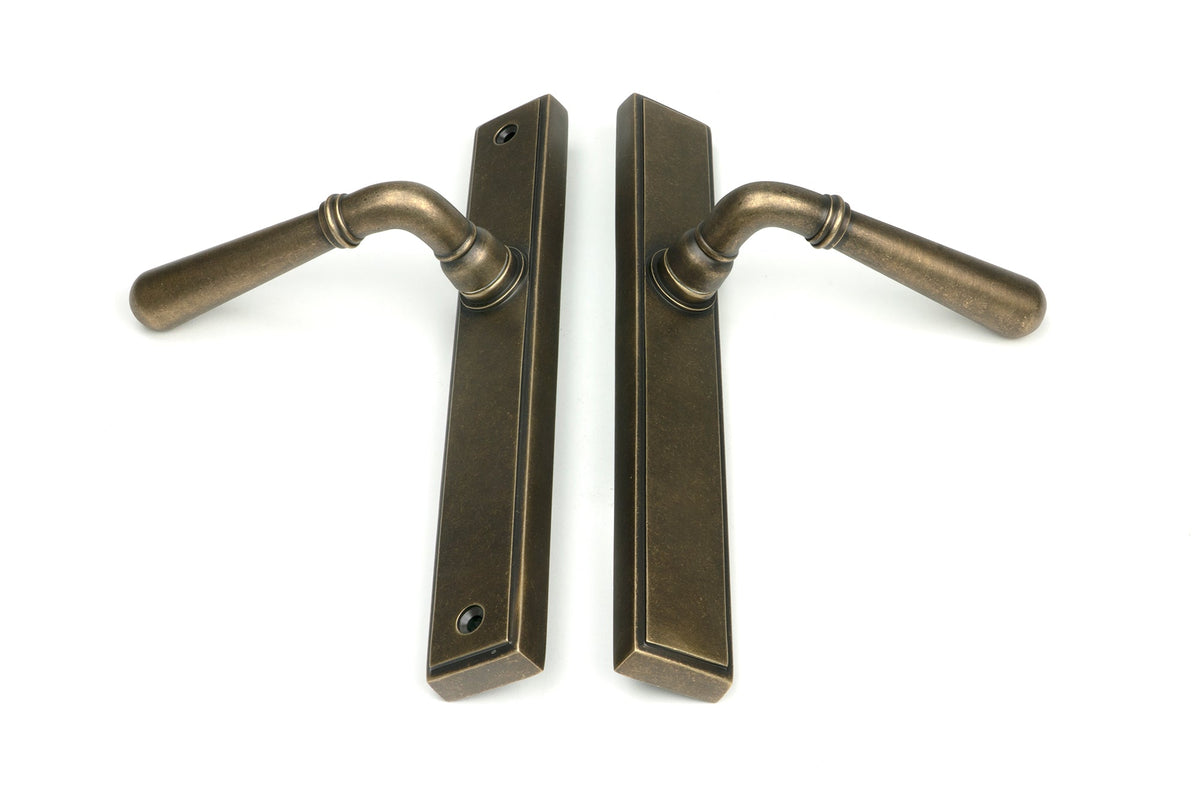 Newbury Slimline Lever Espag. Latch Set by From The Anvil