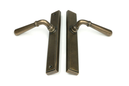 Newbury Slimline Lever Espag. Latch Set by From The Anvil