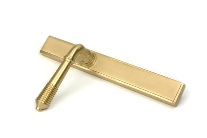 Reeded Slimline Lever Espag. Latch Set by From The Anvil