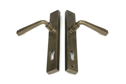 Avon Slimline Lever Espag. Lock Set by From The Anvil