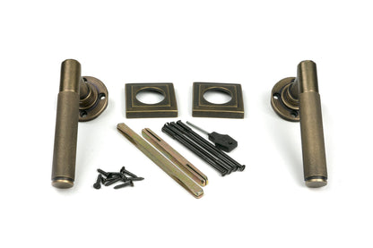 Brompton Lever on Rose Set (Sprung) by From The Anvil