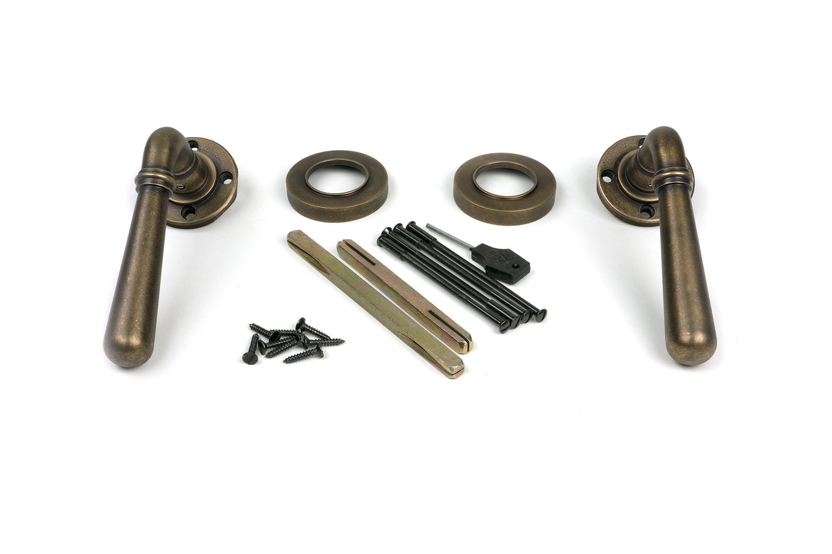 Newbury Lever on Rose Set (Sprung) by From The Anvil