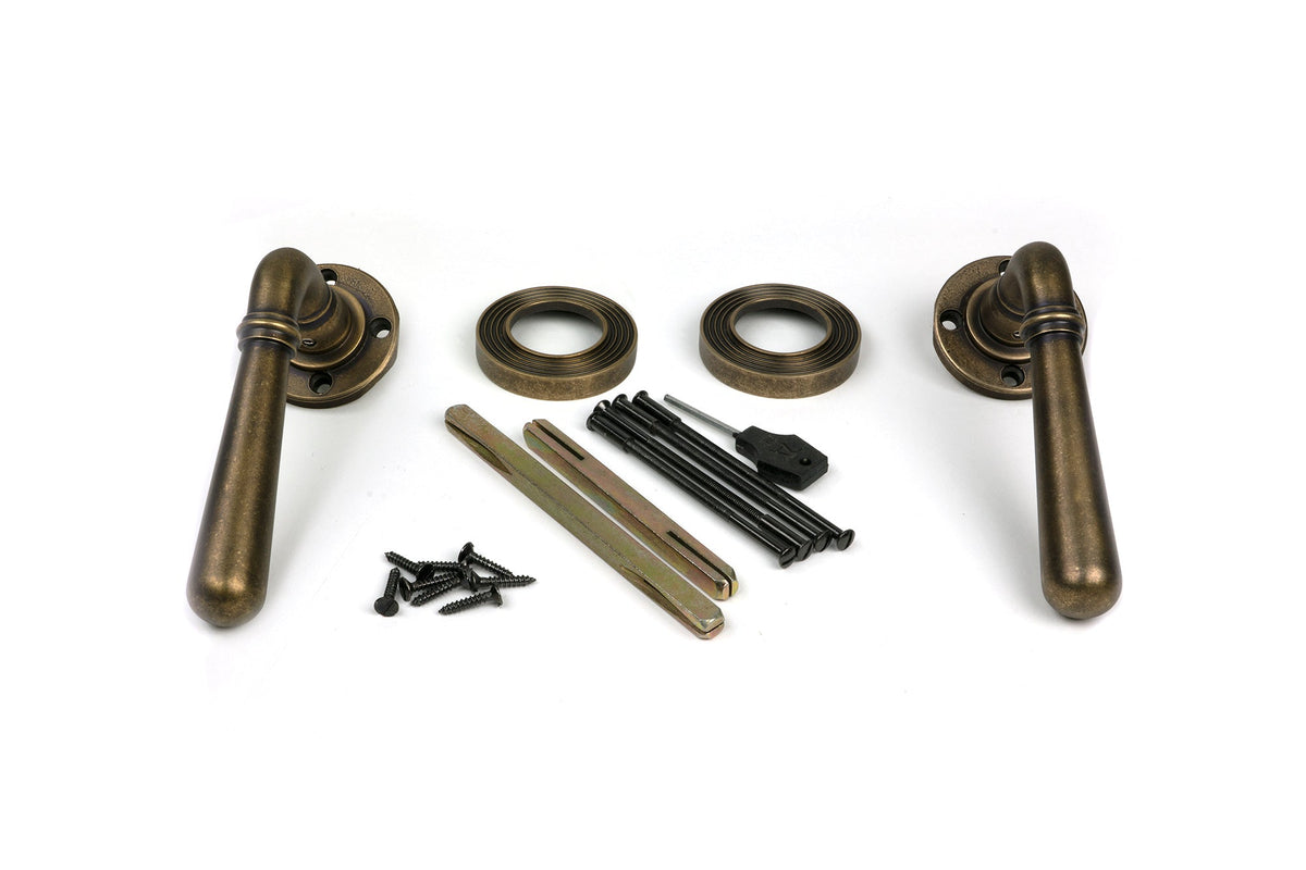 Newbury Lever on Rose Set (Sprung) by From The Anvil