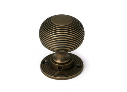 Heavy Beehive Mortice/Rim Knob Set by From The Anvil