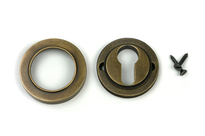Round Euro Escutcheon by From The Anvil
