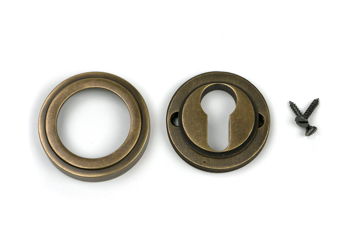 Round Euro Escutcheon by From The Anvil