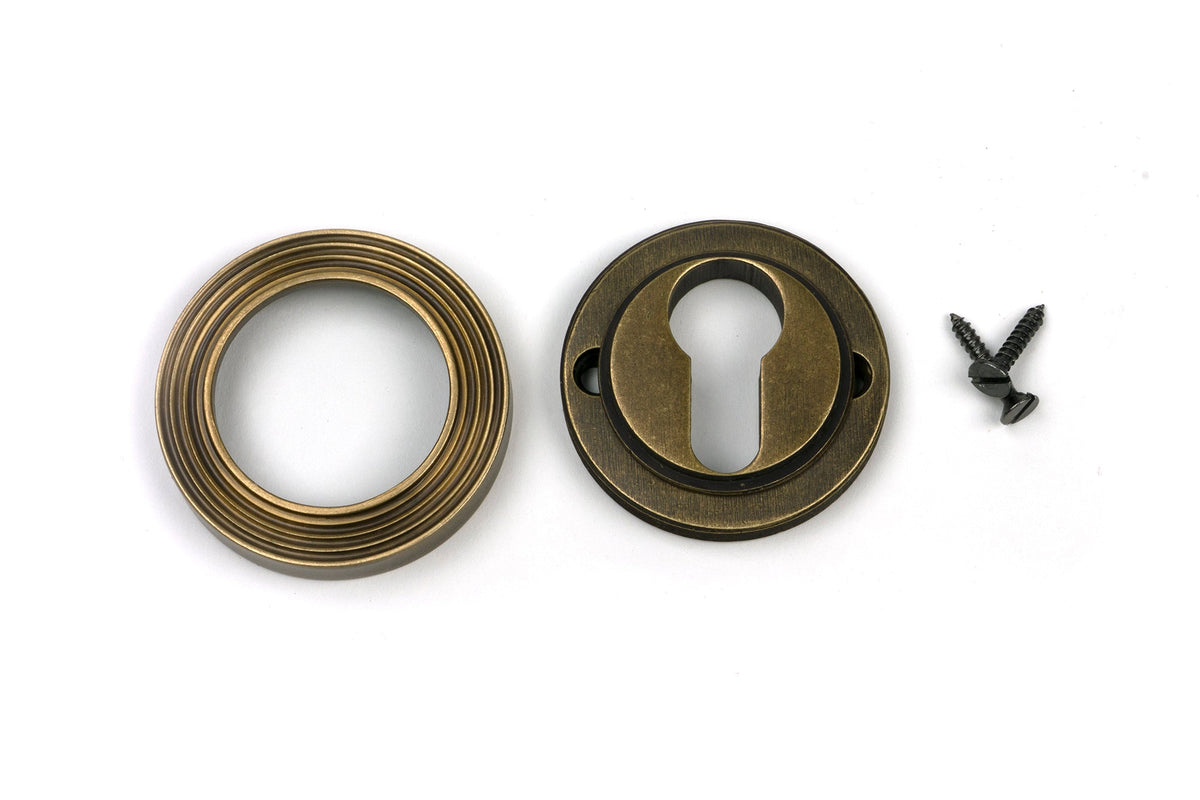 Round Euro Escutcheon by From The Anvil