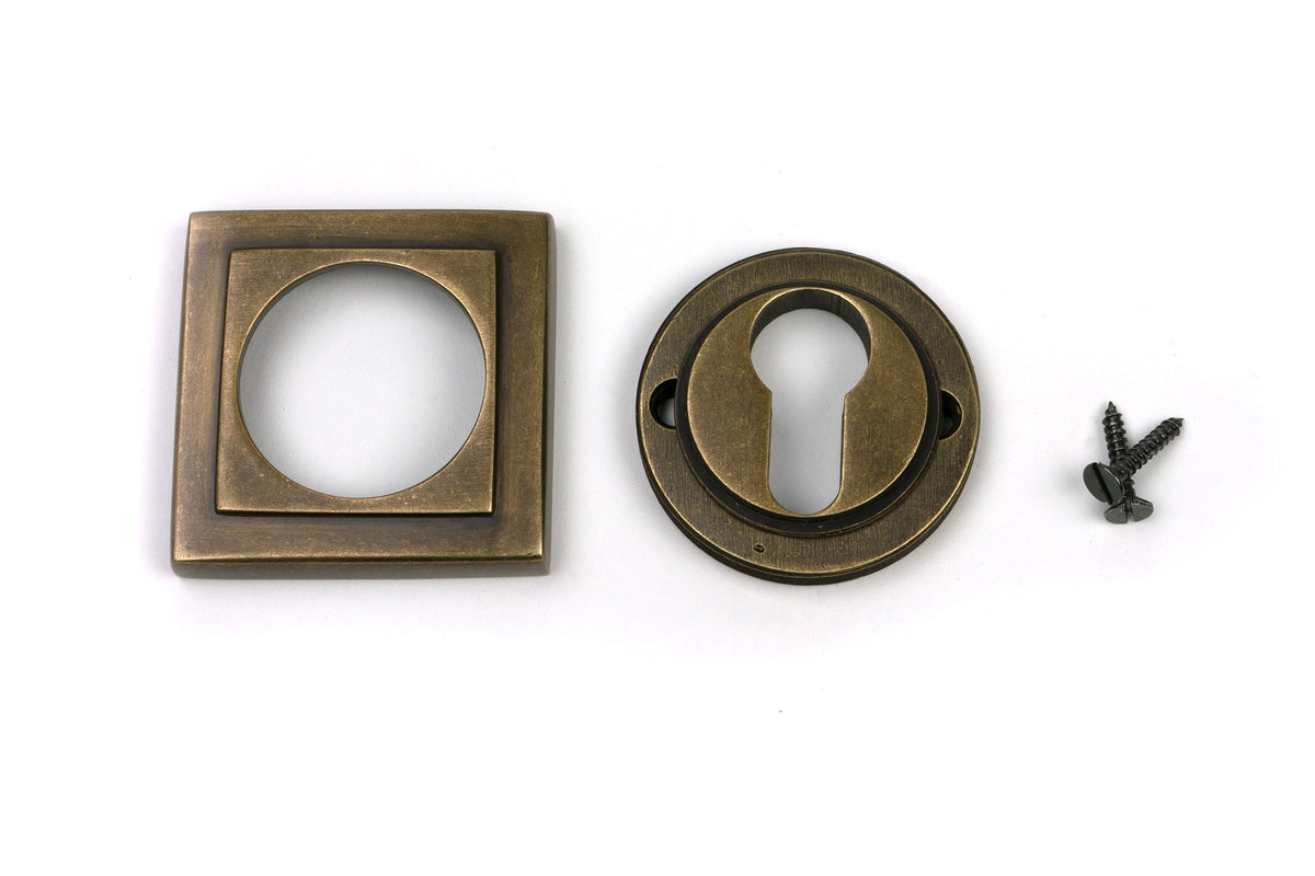 Round Euro Escutcheon by From The Anvil